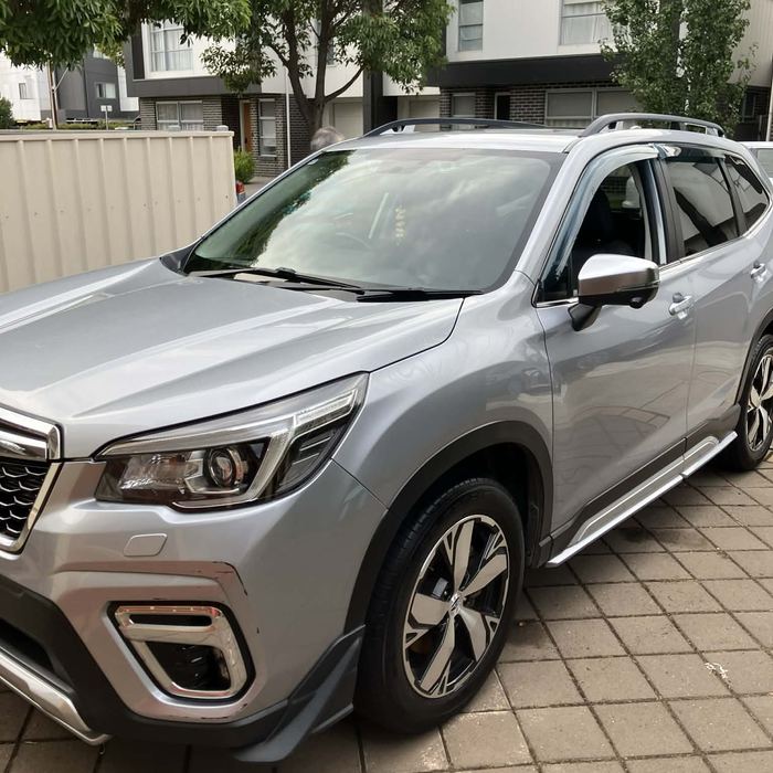 Subaru Forester after a wash